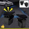 For 2026 2026 Tesla Model Y Juniper Rear Trunk Storage Bins All Weather Flocking Mat Pad Trunk Organizer TPE Box Car Accessories