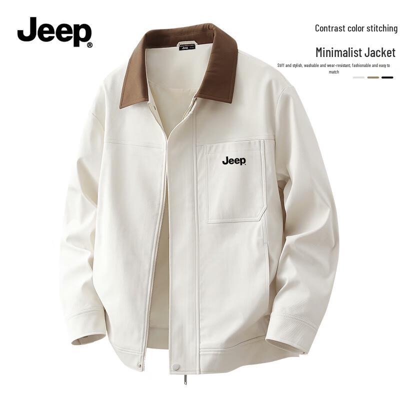 

JEEP Men s Casual Lapel Jacket 2XL