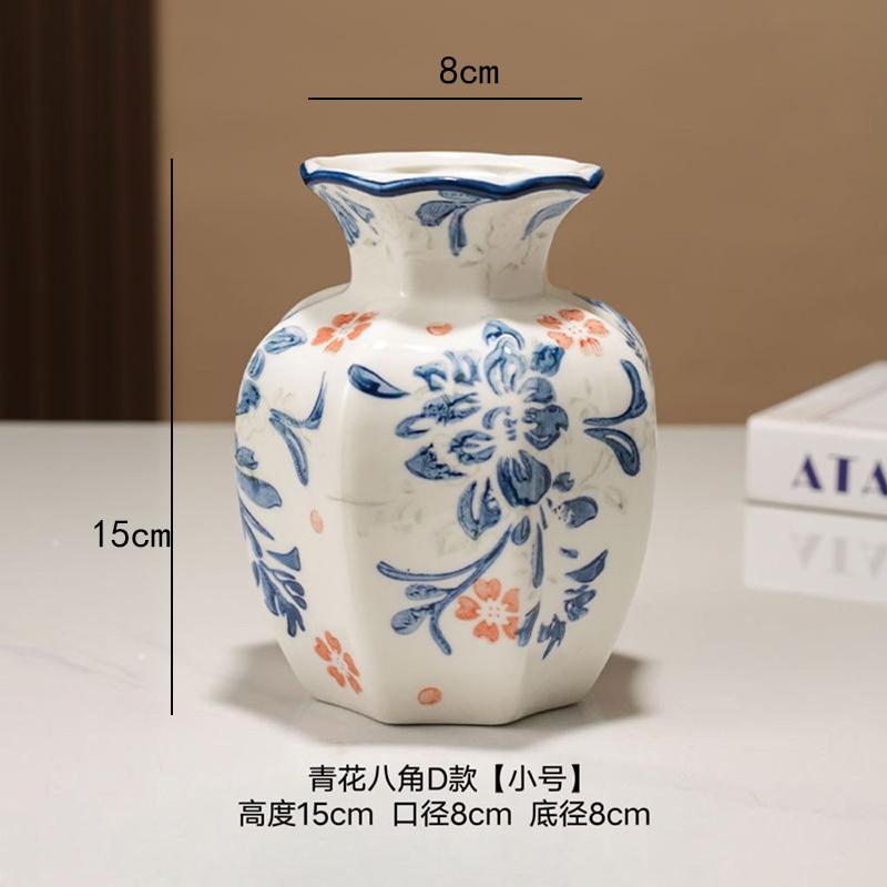 Plant Pots Table Decoration Ornaments Flower Arrangement Ceramic Vases Room Aesthetic Decor