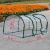 Outdoor Greenhouse Bottomless Flower Bed Clear Tent Without bracket Heat Preservation Cover Garden Raised Bed GalvanizedPortable