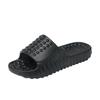 Chunky Slide Slippers Textured Footbed Raised Wave Edge Lightweight Summer Shoes