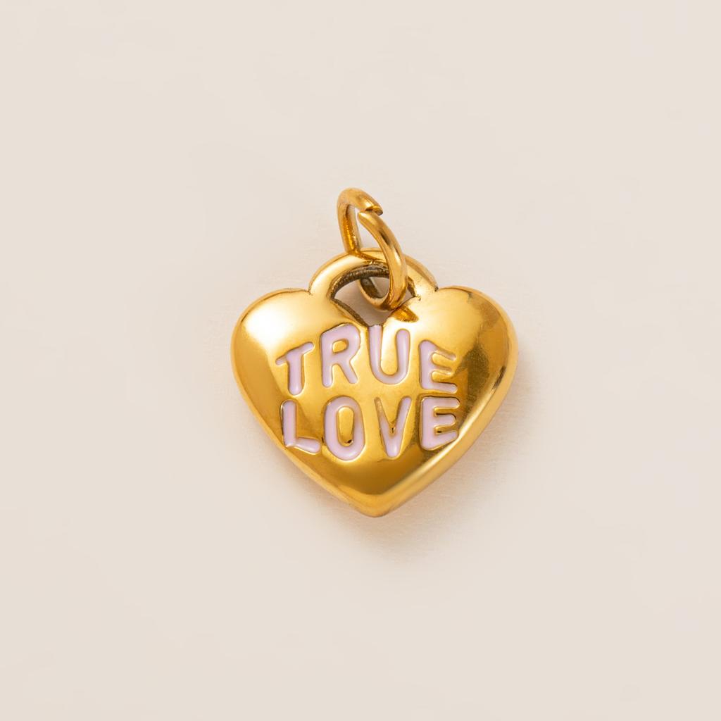 Yori 1Pcs Stainless Steel Charms Heart Pendant Used Women Making Earrings Necklace Bracelet Jewelry Accessories