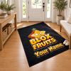 Blox Fruits Custom Name Personalized Rug Non‑Slip Doormat Floor Carpet Housewarming Birthday Gift for Family Friends