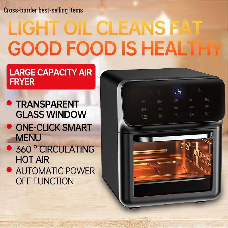 Multifunctional Large-Capacity Air Fryer Oven with Non-stick Pan for Healthy Cooking