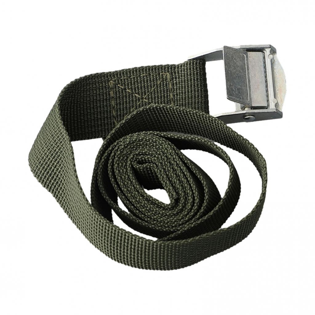 Cinghia di Ancoraggio per Carico di Alta Qualità 1M x 25mm Lega di Zinco e Nylon Confezione da 2