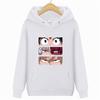 Langermet for menn og kvinner Uformell mote gensere Japansk tegneserie løs hettegenser Komfortabel kreativitet Streetwear