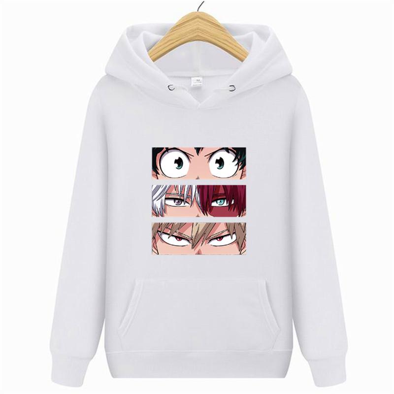 Langermet for menn og kvinner Uformell mote gensere Japansk tegneserie løs hettegenser Komfortabel kreativitet Streetwear