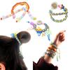 DIY Children's Bracelet Weaving Set: Colorful Craft Toy for Girls
