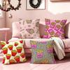 French Fries Cushion Cover Pillow Short Plush Pillow Cute Simple Style For Living Room Bedroom Birthday Gift