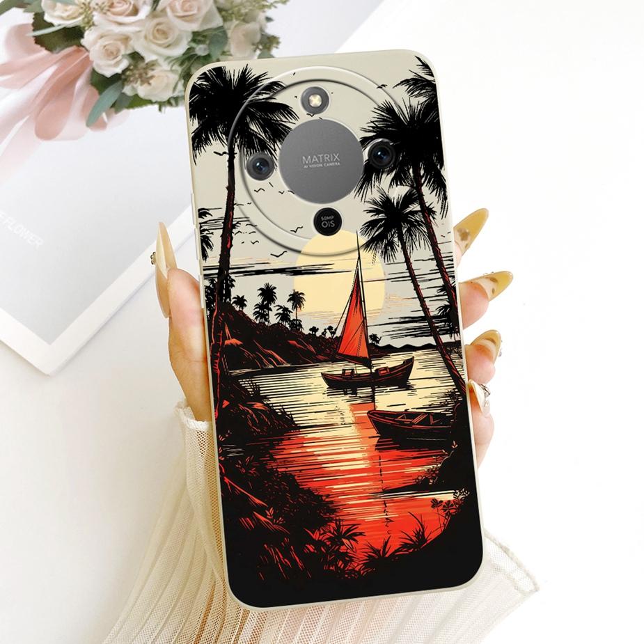 For Honor X9d Case Magic8 Lite Cute Fashion Cartoon Cover Soft TPU Phone Case For Honor Magic 8 Lite X 70 HonorX9d HonorX70 Bags