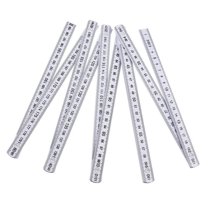 1.1m Multi-Purpose Folding Ruler – 10-Fold Design for Measuring and Drawing