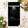 Lewis Hamilton Soft Beach Towel Stylish Beach Pool Towel for Summer Seaside Vacation Travel