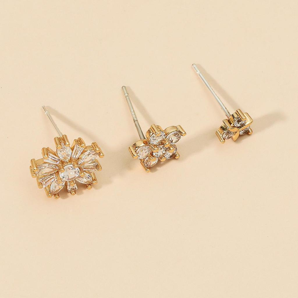 2021 Minimalist Rhinestone & Pearl Ear Cuff Set: Star, Leaf, Flower, Geometric Non-Piercing Zircon Studs