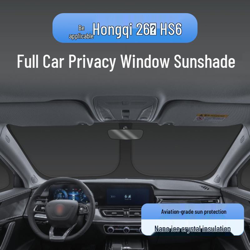 Hongqi HS6 Car Window Sun Shade - Heat Insulation & Privacy Shield