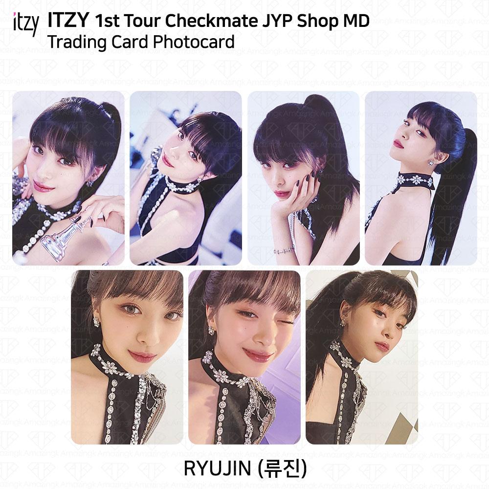 ITZY 1st Tour Checkmate Official MD Trading Card Photocard JYP SHOP KPOP K-POP