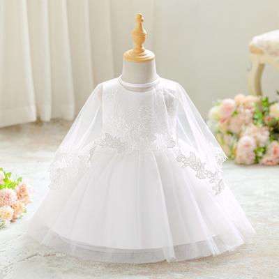 Flower Girl Princess Dress For Weddings Summer Kid Formal Bow Long Gown For School Evening Party Children New Year Cloth AL3066XZ