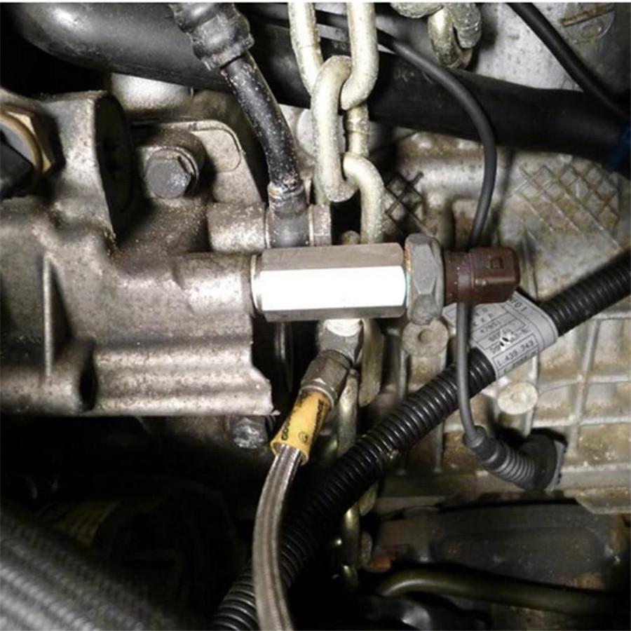 1/8"NPT Outlet Oil Pressure Sensor Adapter Turbo Oil Pressure Sensor