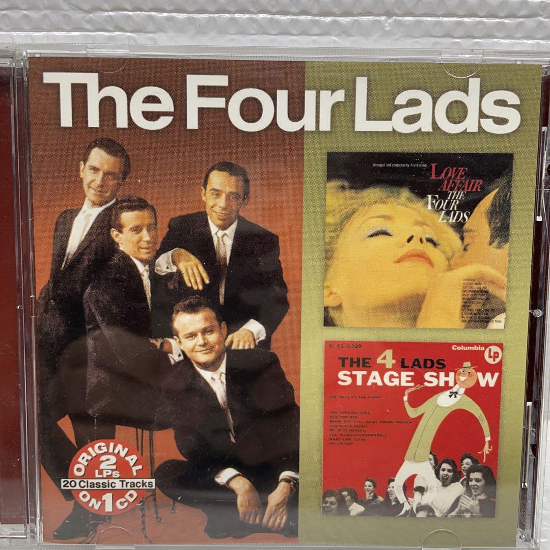 

[USED] jazz CD THE FOUR LADS/stage show love