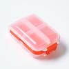 Eco-friendly Folding Mini Pill Box: Moisture & Damp Proof, Compact & Portable Carry-on.