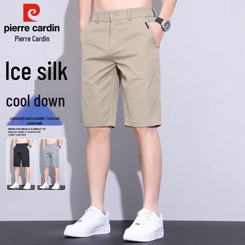 Pierre Cardin Men s Ice Silk Casual Shorts 32