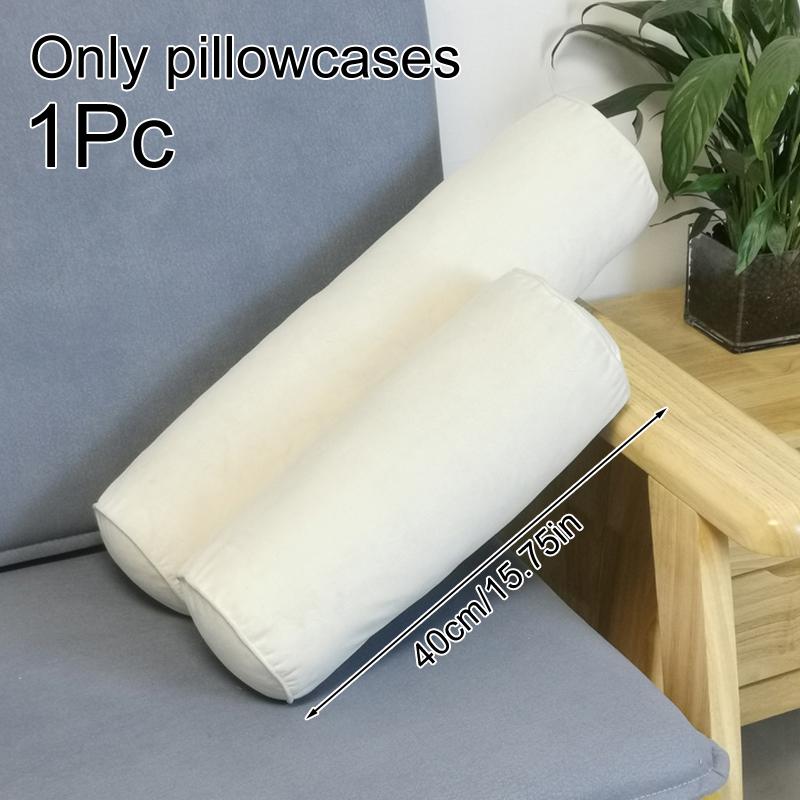 

1 шт. На блискавці 15*40 см Оксамитова для СПА Масажу Подушка-ролик Чохол Довгий Циліндр Шийна Подушка Наволочка Кругла 15*15*40cm
