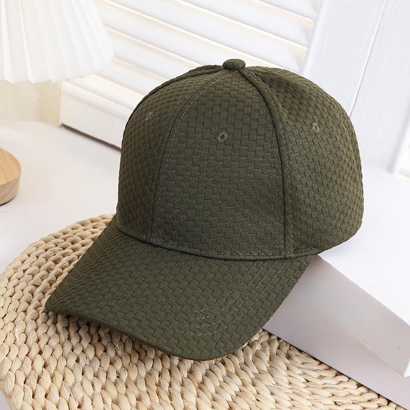Baseball Cap New Solid Color Retro Baseball Cap Casual Breathable Sun Hat Women Summer Outdoor Hat