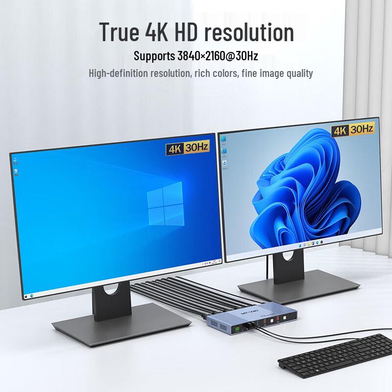 MT-viki 4x2 HDMI KVM Seamless Matrix Switch