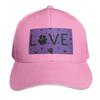 I Love My Dog Baseball Cap Six Panel Structured Crown Sun Protection Upf 50 Breathable Mesh Back