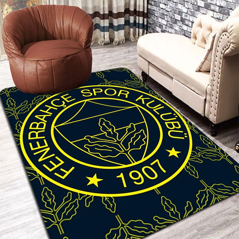Fenerbahce Sports Club Rug Floor Mat for Living Room or Bedroom Soft and Comfortable Carpet a Gift for Birthday and Holiday.NFF0928286