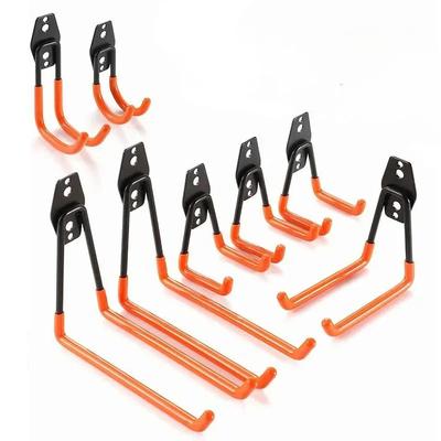Gancho de Armazenamento Pesado para Bicicleta Ferragens Forte Suporte de Carga Gancho Quadrado Pequeno e Médio Armazenamento de Ferramentas Gancho de Metal