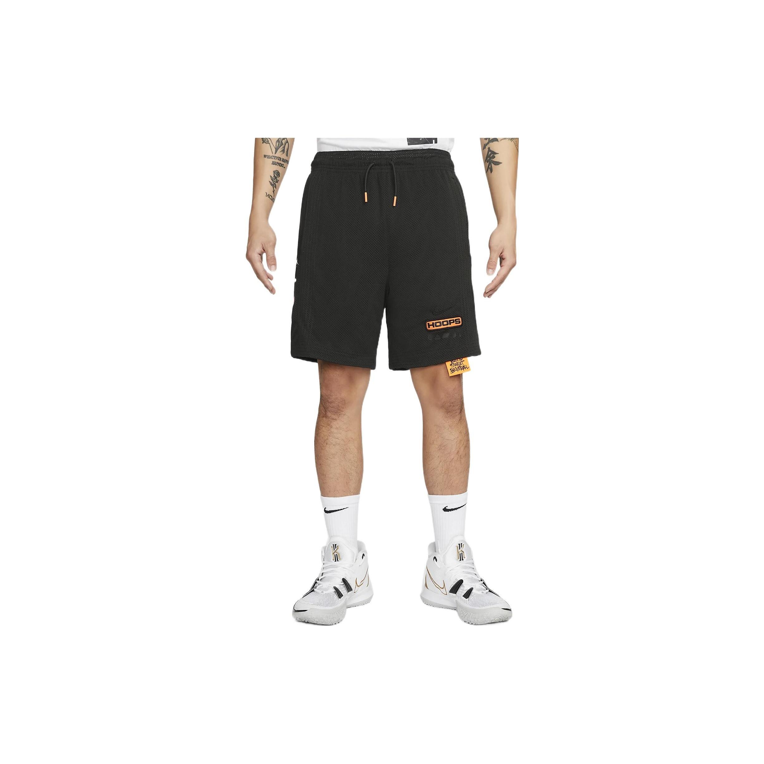 Nike SS22 Dri-FIT Printing Straight Loose Shorts Black Men s DH6724-352 M