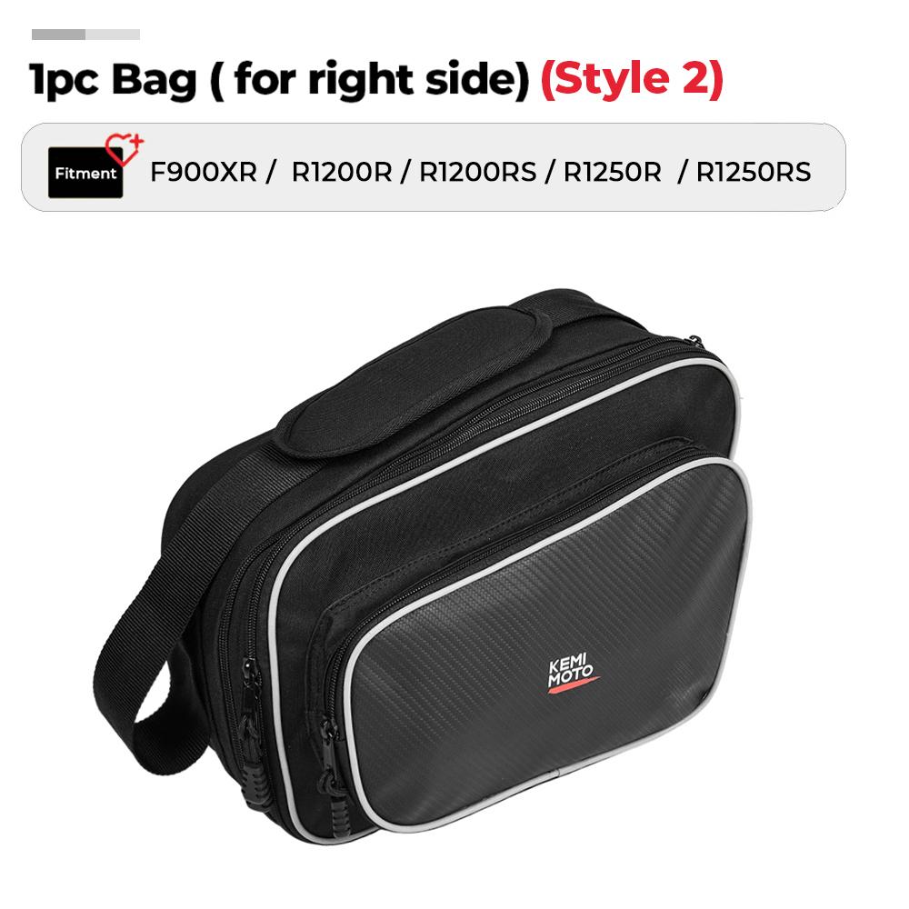 

Motorcycle luggage bag saddlebag Inner Bags For BMW R1200RS R1250RS R850RT R1100 R RS RT R1100GS R1150RS R1150RT K1200GT K1300GT Style2 right side