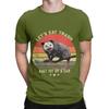 Let Eat Trash Get Hit By A Car Vintage Opossum Graphic 100 Cotton TShirt Possum Tops Tees For Unisex