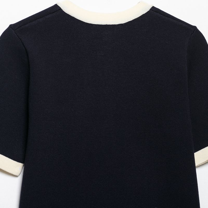 Kaslead New Arrival Women's Clothing Fashion Style Fashion Short Sleeve Knitting Jacket with Skirt 2142014 2142024