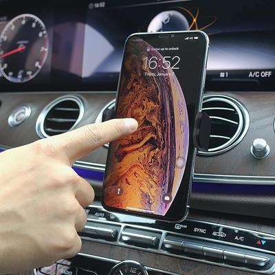 Držiak na telefón do auta vhodný pre Mercedes Benz-E Class 2017-2023, CLS Class 2019-2023, automaticky uzamykaný stojan na telefón [hrubé puzdro & Veľký telefón
