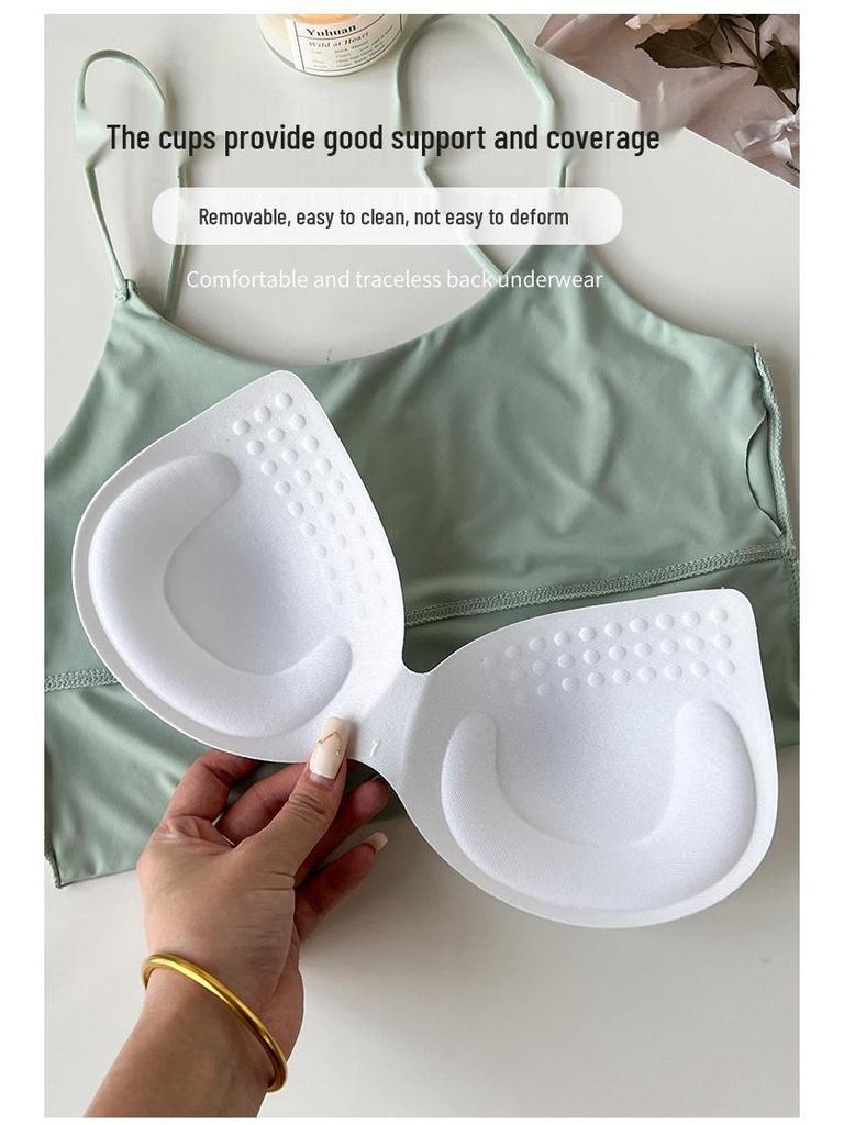 Slimming Seamless Ice Silk Camisole with Chest Pads