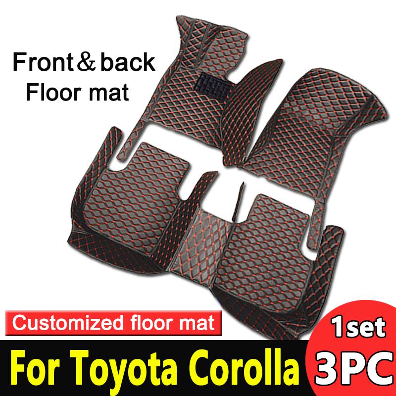

Автомобильные коврики для Toyota Corolla E210 210 2022 2021 2020 2019 Автоаксессуары Пользовательский защитный чехол Водонепроницаемый Защита от грязи