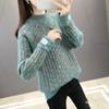 Podzim Zima Kašmírový svetr Dámské pulovry Volné kašmírové svetry Dámský svetr s dlouhým rukávem Dívčí