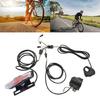 1 Set Cycling Safety Light Set with Horn Front Headlight, and Turning Signal Quick Insert and Play Installation