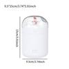 Portable Humidifier Low Noise with Colorful Light Desktop Humidifier for Office Household Living Room NightStand Home Decoration