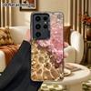Phone Case: 2D Flat Samsung Galaxy A34 A35 M05 M06 S20 S22 S21 FE Plus 5G Protective Case, Couples Style, Waves and Beach, Christmas and Halloween Gif