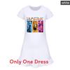 Hunters Demon Kpop Girl Sleep Dress With Ruffle Skirt For Kids Lounge Sleep And