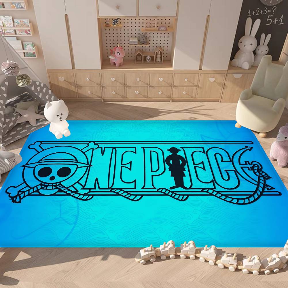 Shonen Anime O-One P-Piece Floor Mat Cheaper Anti-slip Modern Living Room Balcony Printed Bedside Mats