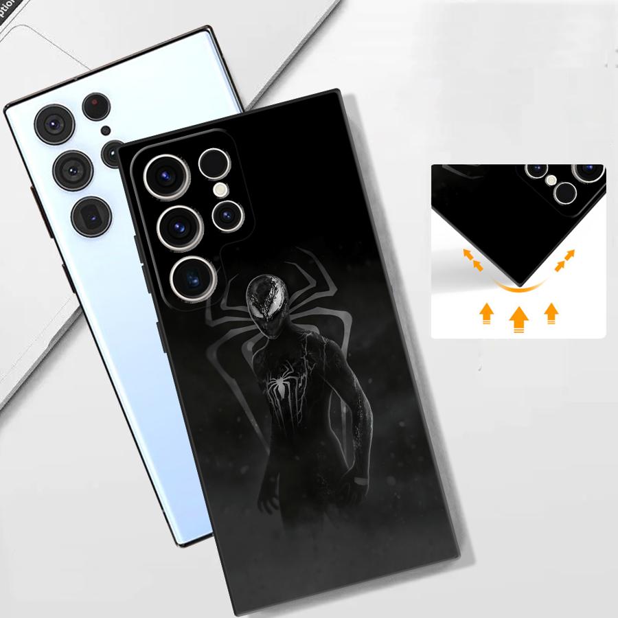 Case for Samsung Galaxy S26 S23 S25 Ultra S21 FE S10 S9 S24 Plus S20 Note 20 Ultra 8 9 10 Funda Phone Cover Marvel Cartoon Cool