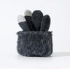 Knitted Winter Gloves Warm Skiing Gloves New Full Finger Gloves  Women Men