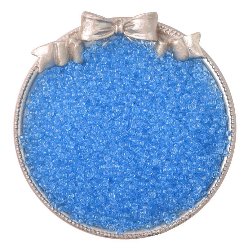 Materiale per braccialetti con collana di perline fai da te: Perline di riso in vetro super trasparente da 2/3/4 mm per orecchini e accessori