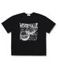 Wibelibellyu Space Value Oversized Short Sleeve T-Shirt Black