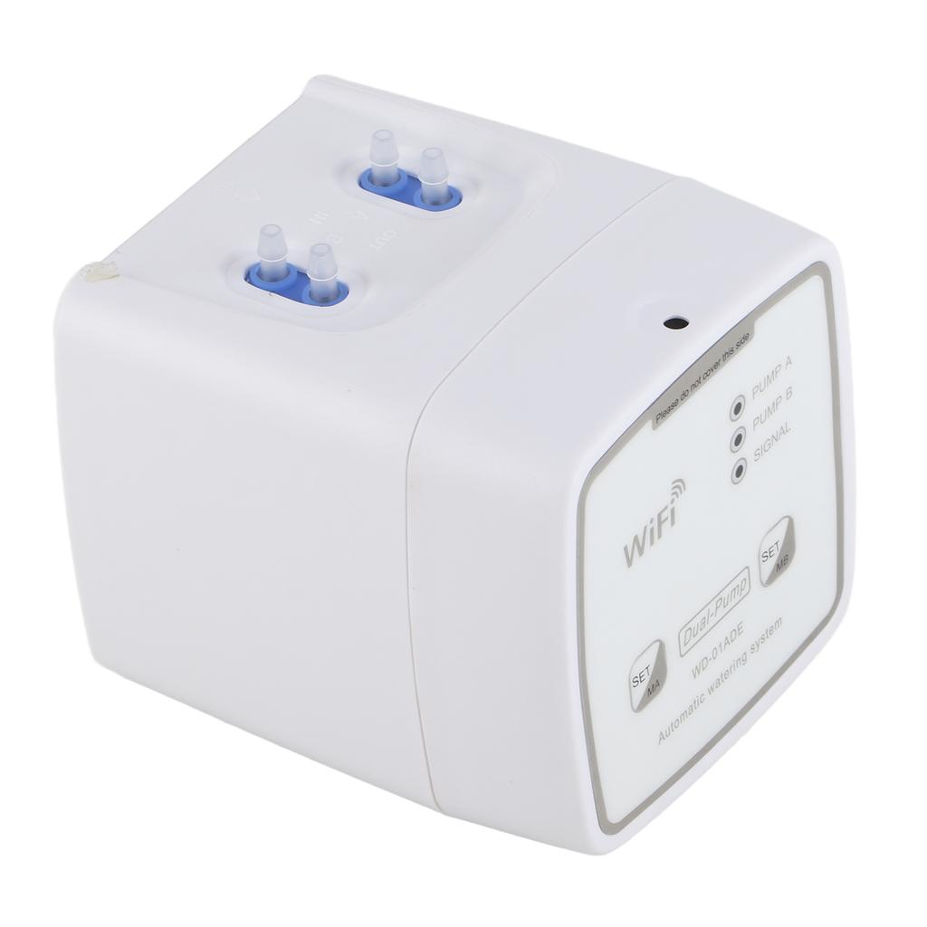 Inteligentny system nawadniania ogrodu WIFI z zegarem sterującym i systemem nawadniania kropelkowego 100?240 V Podwójna pompa UE