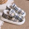 Women's Winter Home Slippers, Fashion Casual Couple Style Simple Elegant Versatile Pull-On House Shoes