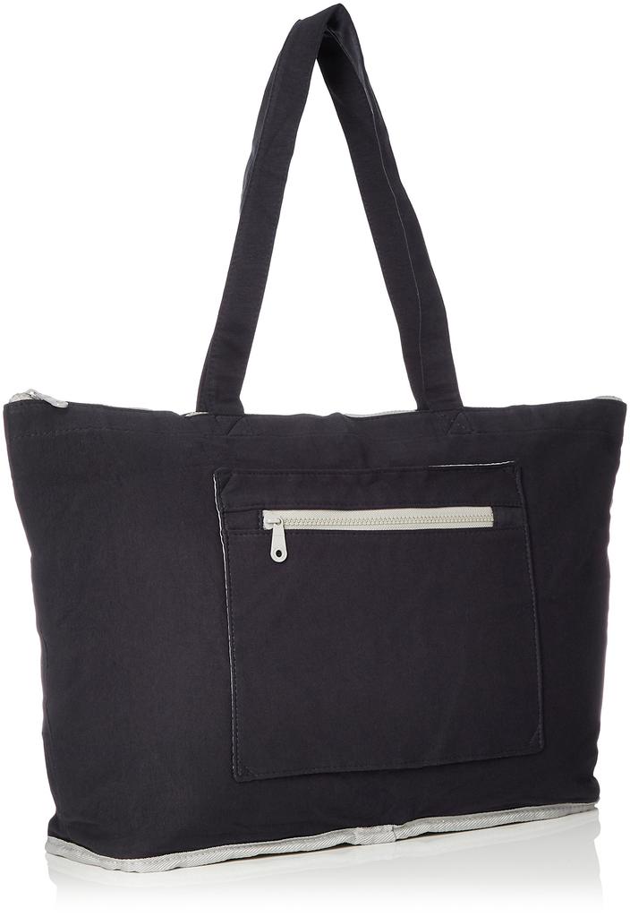 Foldable Tote Available In a Variety of 287 Sweat Navy Sweat HAPI+TAS Bag, Shifre, 17L, 260g, Patterns, Compact, H0001, (287 Navy)